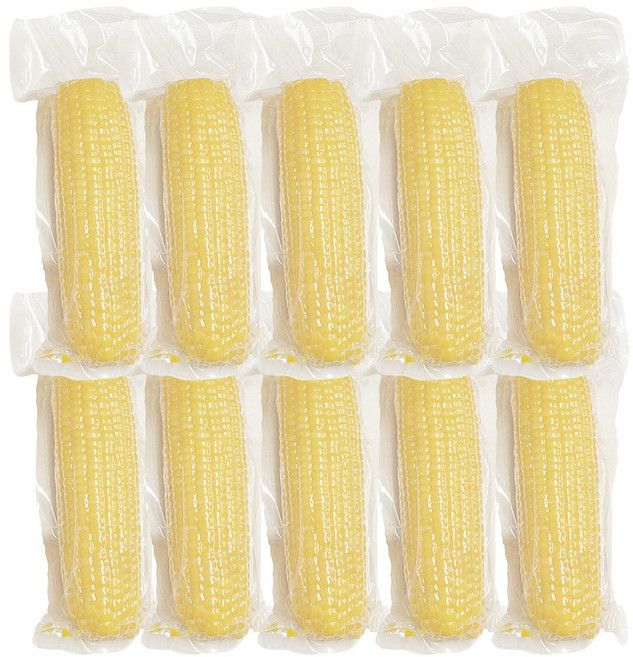 은은하게 달콤한 맛 엉클디어 삶은 찰옥수수 개별포장 실온보관 하양찰옥수수 백찰옥수수 250g, 10개, 250