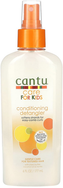 Cantu Care For Kids 컨디셔닝 머리 엉킴 방지제 177ml (6 fl oz), CantuCareForKids컨디셔닝머리엉킴방지제177