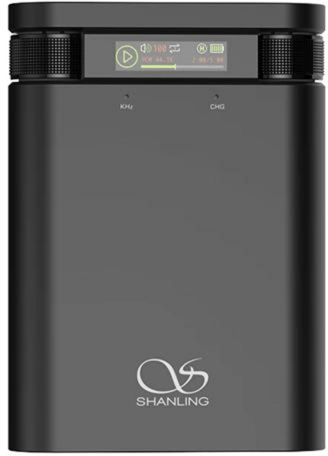SHANLING H2 휴대용 USB DAC 앰프 고해상도 오디오 블루투스 헤드폰 앰프 CS43198 칩 LDAC PCM384 DSD256 로컬 재생, BLACK