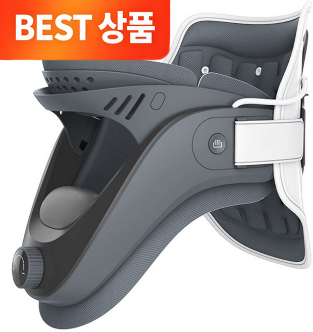 NEW 브리즈 올인원 목견인기 의료용 목견인치료기 1등급 의료기기 바른자세 프리미엄 목보호대, 1개