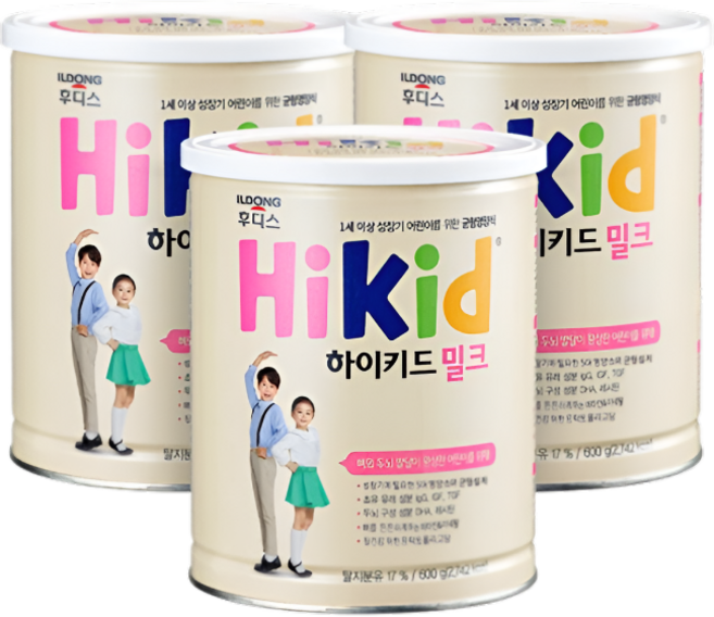 하이키드밀크 (600g)3캔, 3개