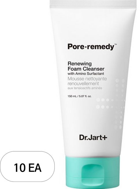 닥터자르트 포어 레미디 리뉴잉 폼 클렌저, 150ml, 10개