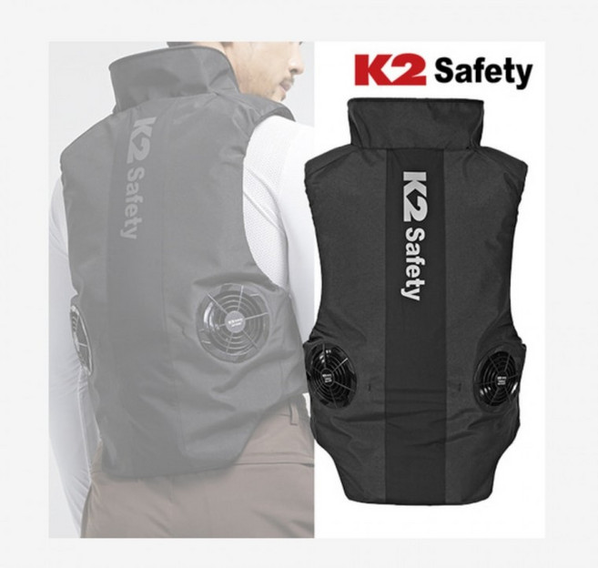 K2 써큘 팬 베스트 선풍기조끼