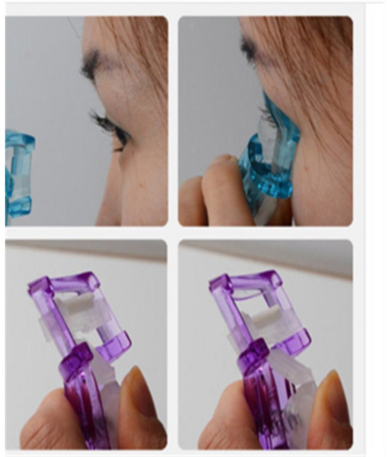 헤븐컴스 원터치 접이식 뷰러 아이뷰러