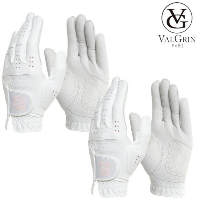 골프장갑 반양피 여성용 양손 2세트 필드용 연습용 스크린골프 발그린