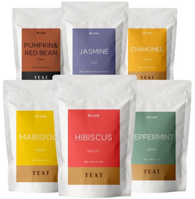프리미엄 삼각티백 20T 작두콩 우엉 호박팥차 차가버섯 보이차 구기자 도라지 돼지감자 뽕잎 바나바잎 차 닥터루트, 호박팥차 삼각티백 20T, 1