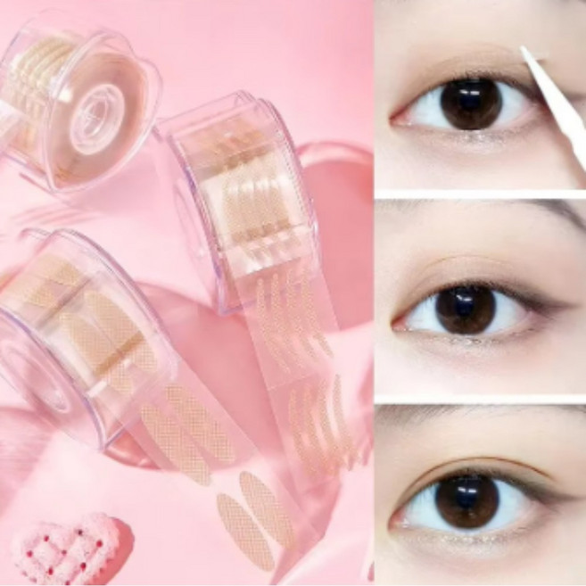 쌍커플 테이프 대용량 속눈썹 누드쌍커플테이프 단면, 두꺼운상아색, 1개