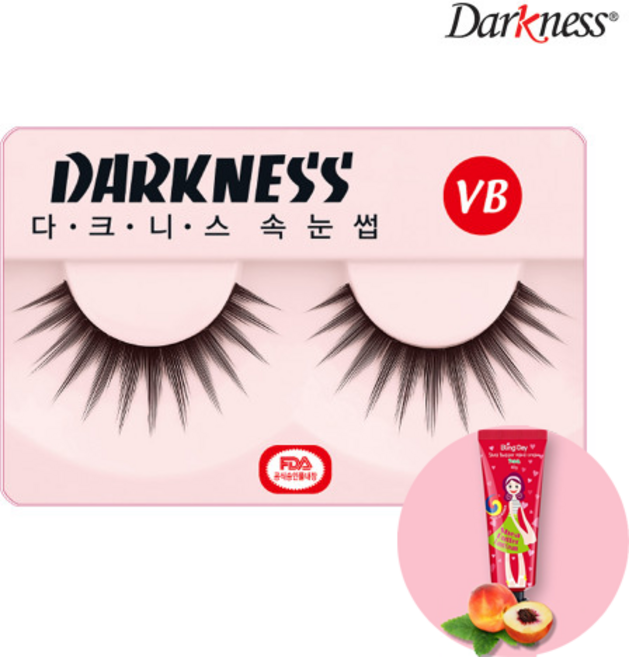 다크니스 속눈썹 + 핸드크림, 10개, VB
