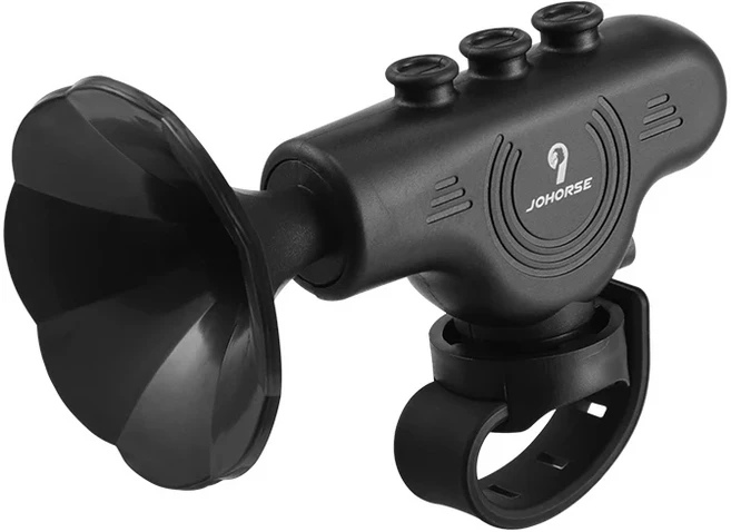 자전거 전기 벨 USB 충전식 MTB 스쿠터 로드 바이크 핸들바 경적 4가지 모드 사운드 알람 벨 자전거 액세서, Black, 01 black