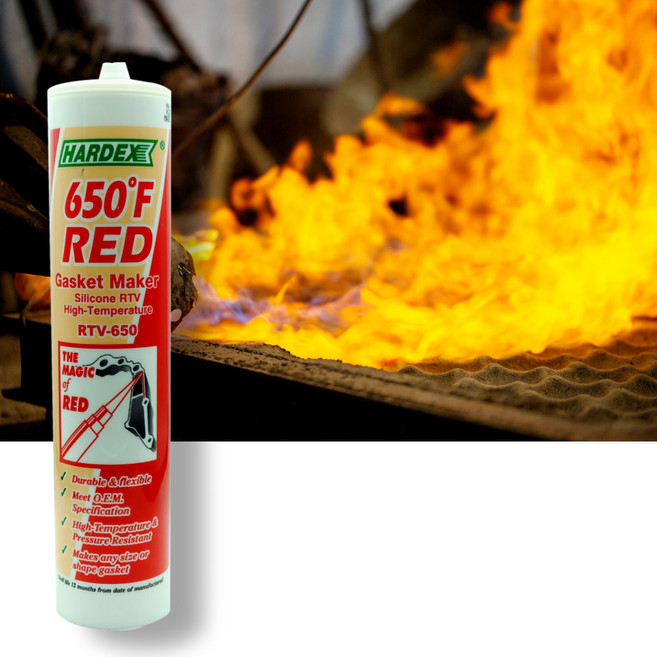 집에다드림 고온용 내열 보일러 연통 실리콘 레드 빨강 초산 비초산 무초산 냄새없는 실란트 고열 가스켓 접착, 1개, 무초산_냄새없는+노즐