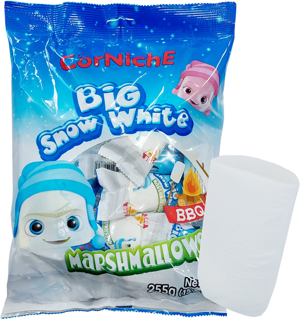 빅 스노우 화이트 마쉬멜로우, 255g, 2개