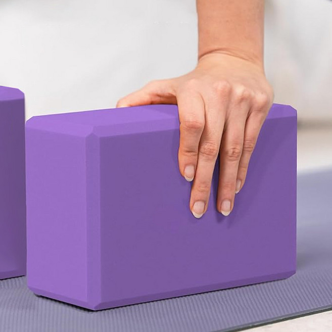 라이트밸런스 요가폼블럭 필라테스 홈트레이닝 스트레칭 발레 소도구, 1개, LB 요가폼블럭 퍼플