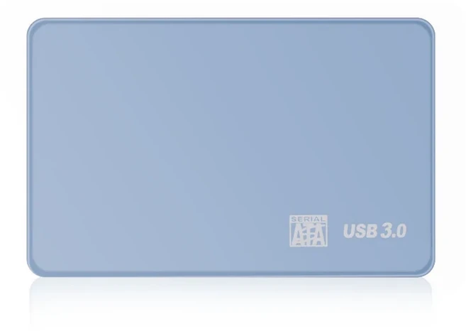 TISHRIC 외장 하드 드라이브 박스 HDD 케이스 Optibay Sata to USB 디스크 인클로저 2.5 인치 SSD USB3.0, 11 Blue, 01 China Mainland, 04 HDD Case USB3.0