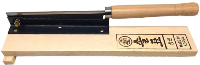 국산 삼신 솔표 미니 작두 무쇠 약작두 약재 철, 1개