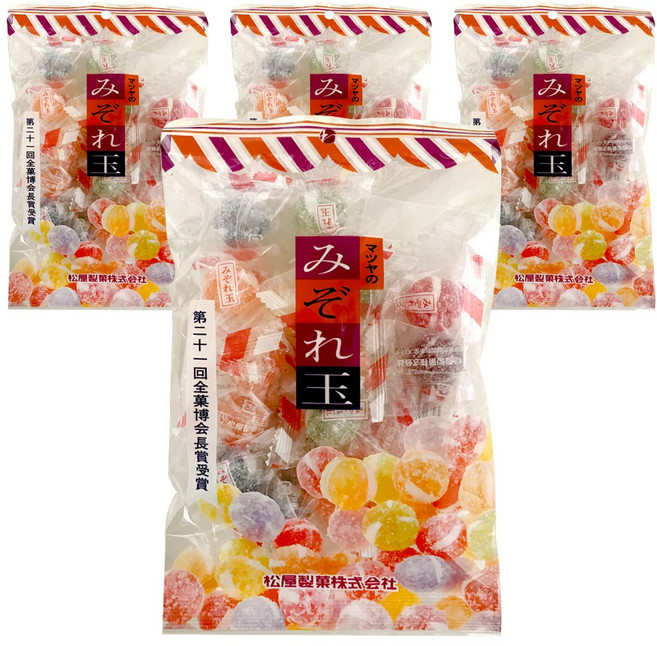 마츠야세이카 미조레타마 볼사탕, 4개, 160g