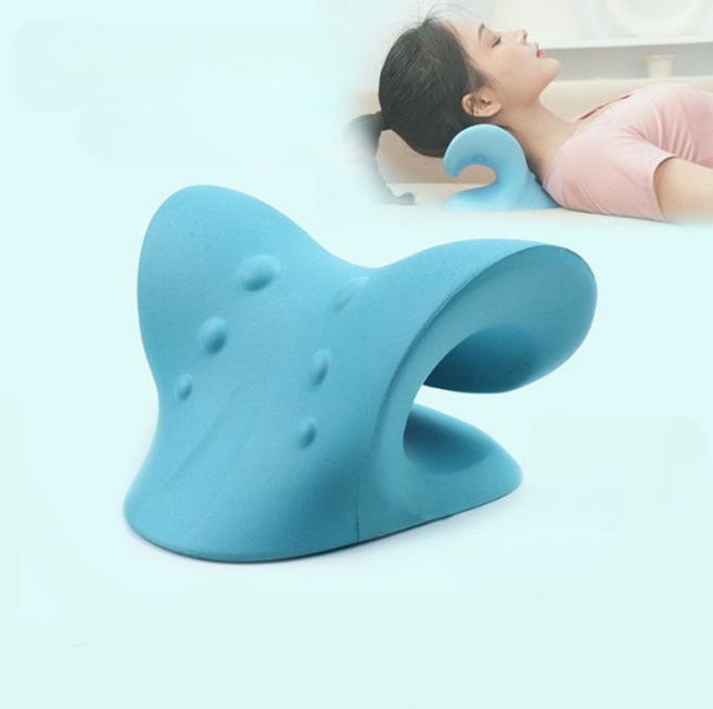 목교정기 거북목 베개