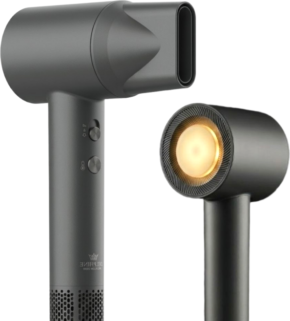 고출력 BLDC 전문가용 헤어 드라이기 가정용 미용실 드라이기, DP8010, 블랙