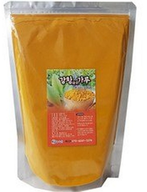 해남농수산 강황가루 분말 강황, 500g, 4개