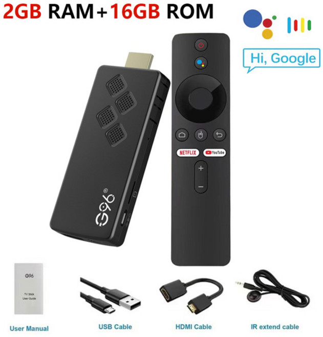 스마트 안드 TV G96 스틱 HDR 14 H313 WIFI6 게임 4K 플레이어 ALLWINNER 10 BT5 박스 보이스 NETFLIX Q2 미디어, Q2 2GB8GB Voice