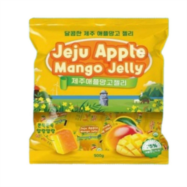 제주애플망고젤리, 2개, 500g