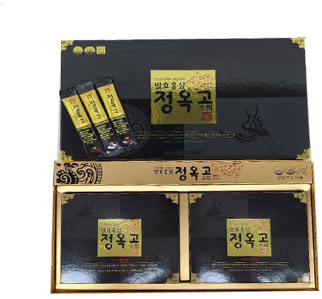 한국인삼 발효홍삼 정옥고 스틱 60개 10g, 60회분, 1박스