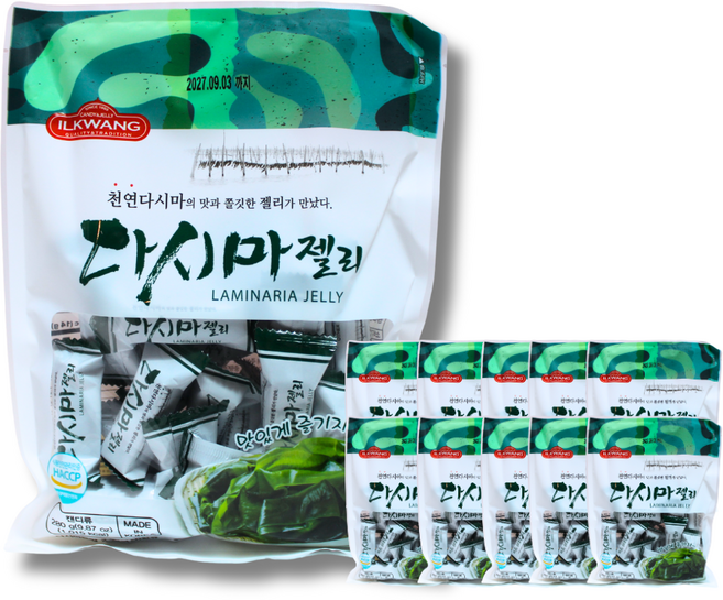 다시마 젤리, 280g, 10개