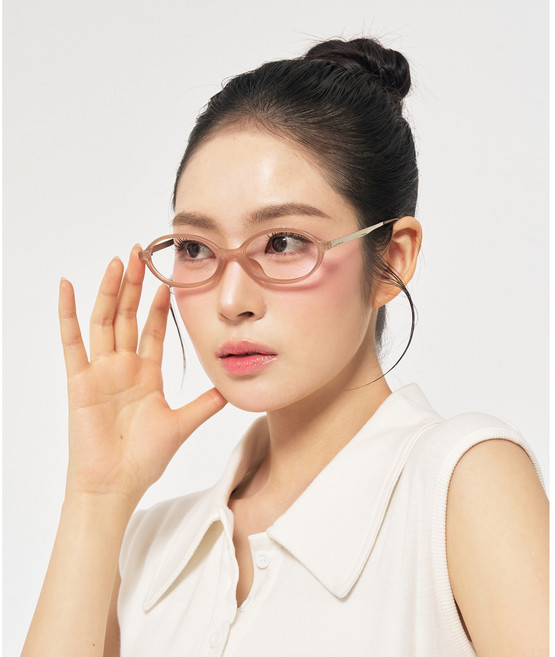 리끌로우 X.2025 3컬러 긱시크 동글이 뿔테 메탈 패션안경