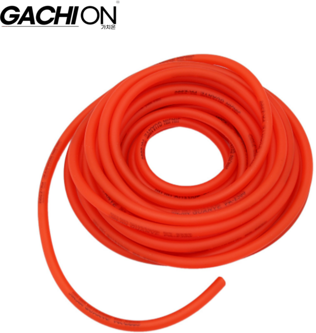 오토바이 연료 필터 더트 호스 라인 가솔린 파이프 레이서 튜브 가치온, 레드, 1개