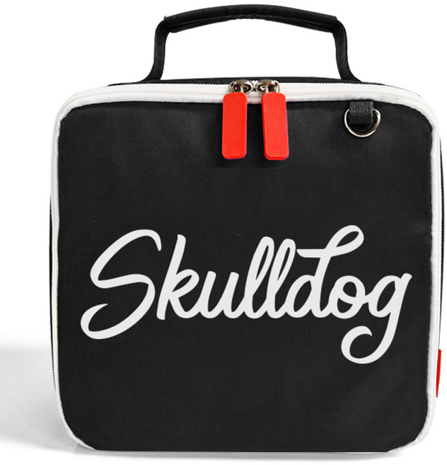 스컬독 아이스 쿨러백 보냉백 소프트쿨러 골프 라운딩 야구장 직관 런치 도시락 피크닉 가방, 1개, 다크선셋