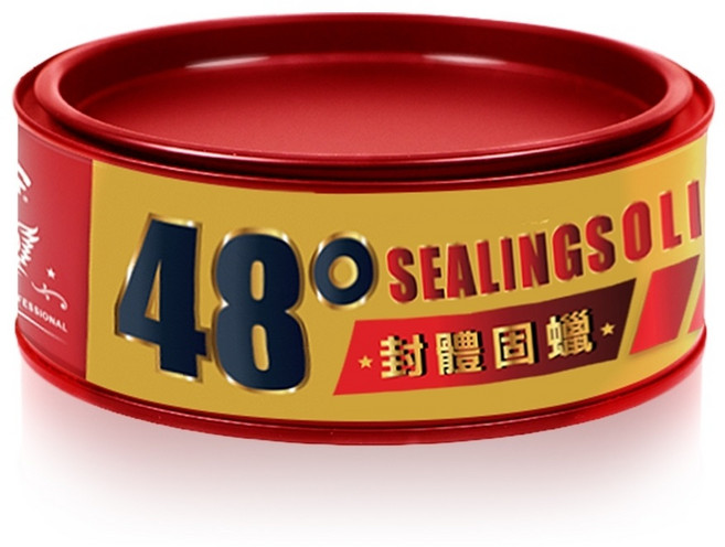 Q-STAR 48度封體固蠟 輕鬆打造車身亮麗光澤 有效抵抗紫外線及污垢, 300g, 1個