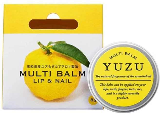 데일리 아로마 재팬 고치현산 YUZU 멀티밤 립네일(8g) 립크림 유자 유자 보습 감귤류 헤어왁스 네일케어 - 쿠팡