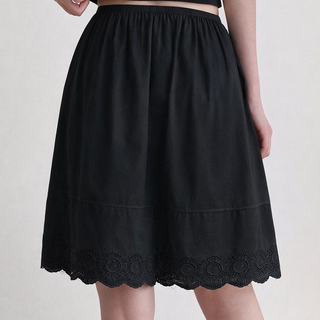 에스랑제이 아사면 레이스 속치마