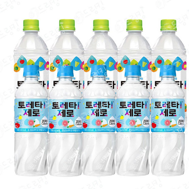 토레타 2종 500ml 10개+제로 500ml 10개 총20개, 10개