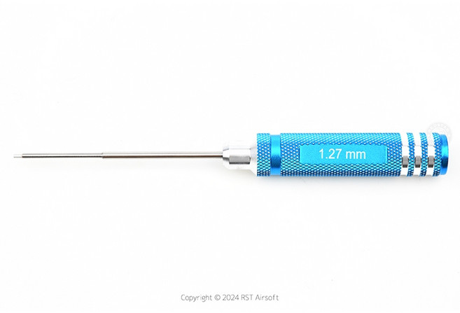 RST 紅星 內六角螺絲扳手 1.27mm, 1個