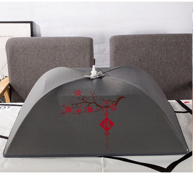 까마느 대형 식탁 덮개 보온 밥상 덮개 원터치 식탁 보온, 1개