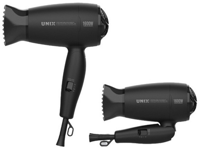 유닉스 이온 접이식 드라이어 UN-A1408 1600W, 단품, 단품