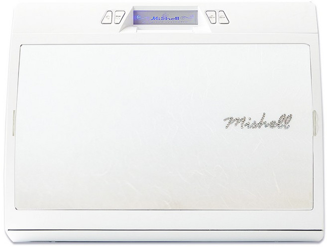 프리미엄 미쉘 화장품냉장고 9L 신제품 국내생산 미니냉장고 무소음 초절전, AME-0506KR (한지 화이트)