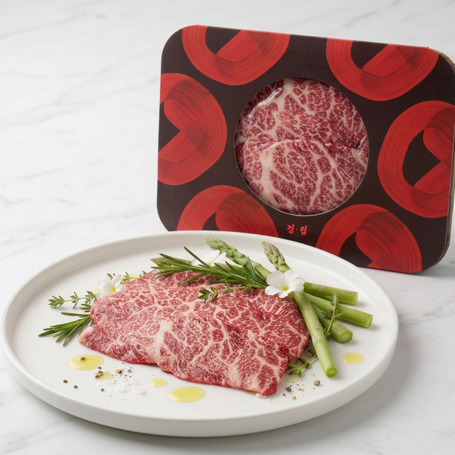 정립한우 한우구이용 1++ 살치살 소고기 구이용, 200g, 4개