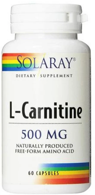 솔라레이 엘카르니틴 500mg 60캡슐 (2개월분), 1개, 60정 - 쿠팡