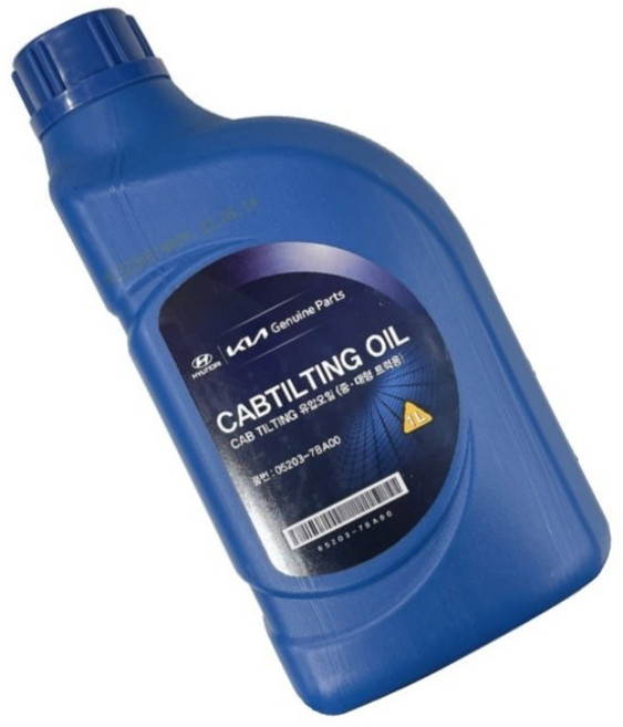 대성부품/모비스 캡틸팅오일/유압오일/1L/순정/케빈/화물차/대형트럭/윙바디/특장차/탑오일/상승, 1개