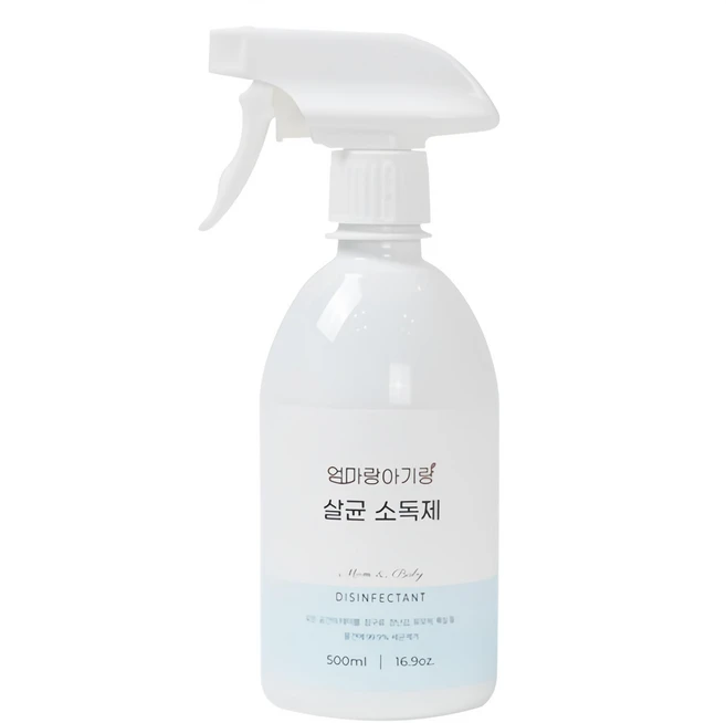 엄마랑아기랑 살균 소독제, 500ml, 1개 - 쿠팡