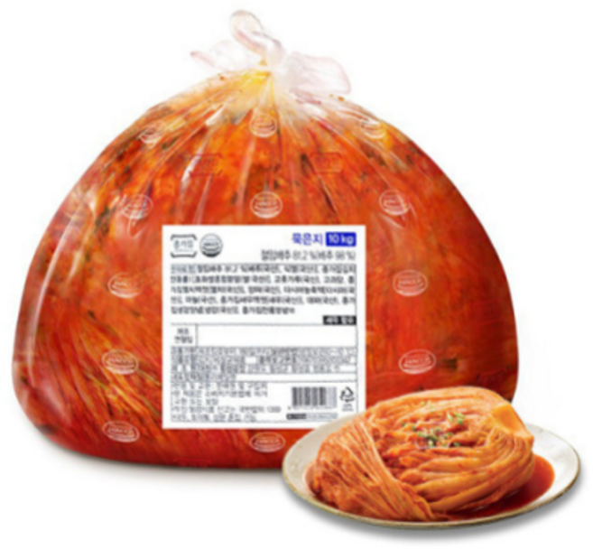 종가집 묵은지10Kg 국산 포기 배추김치 묵은지, 10kg, 1개