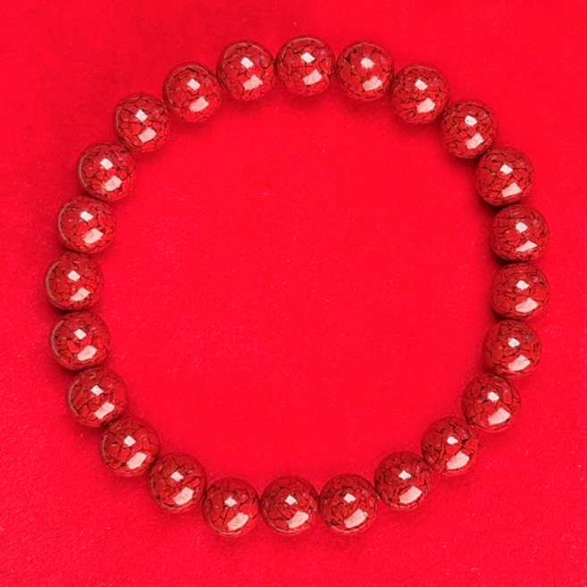 오지끄 O.JIK 복 삼재 경면주사 99 불교 재물운 소원성취 염주팔찌