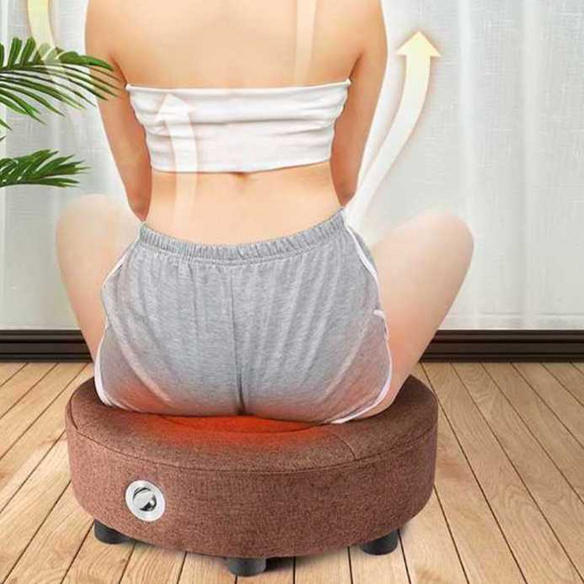 좌훈기 쑥뜸 온열 방석 건식 온도 조절 쿠션 훈증기 좌욕기 찜질기, 1개