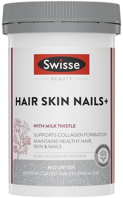 스위스 울티부스트 헤어 스킨 네일 100정, 1개 - 쿠팡