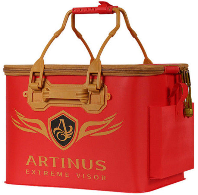 아티누스 낚시용 EVA 밑밥가방 40cm AB-950R, 혼합색상