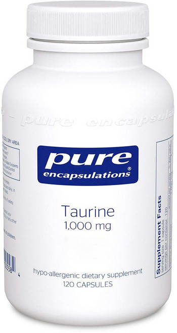 Pure Encapsulations 牛磺酸膠囊 1000mg, 120顆, 1罐