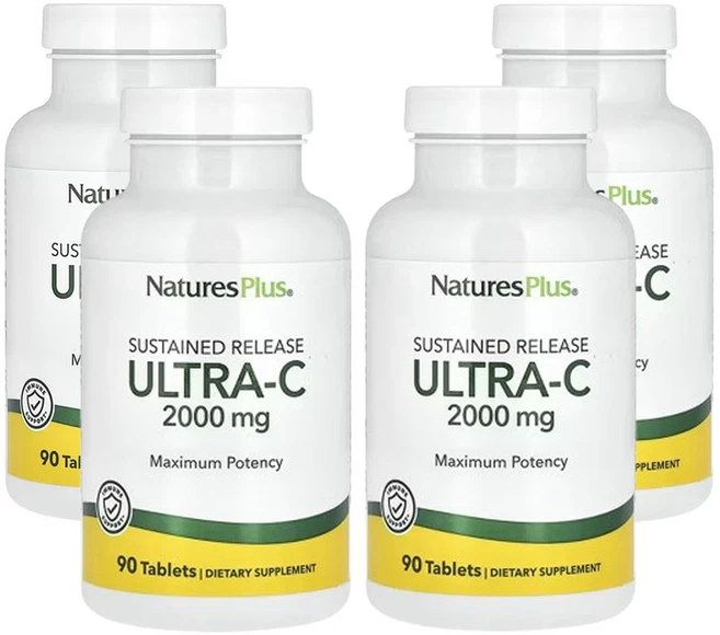 네이쳐스플러스 울트라-C 2 000mg, 90정, 4개 - 쿠팡