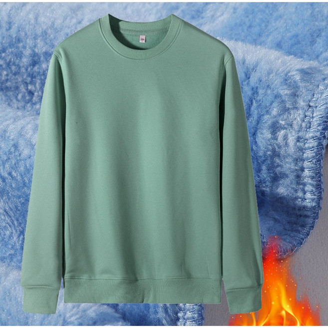 맨투맨 안감털기모 무지 커플티 긴팔티 레귤러핏