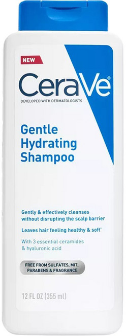CeraVe 適樂膚 溫和保濕洗髮乳, 1個, 355ml